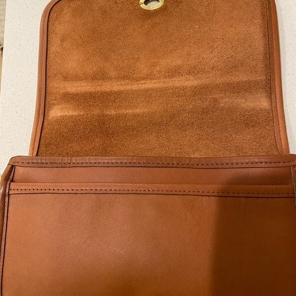 Vintage Coach Penny Pocket 9755 Purse British Tan - Picture 8 of 12